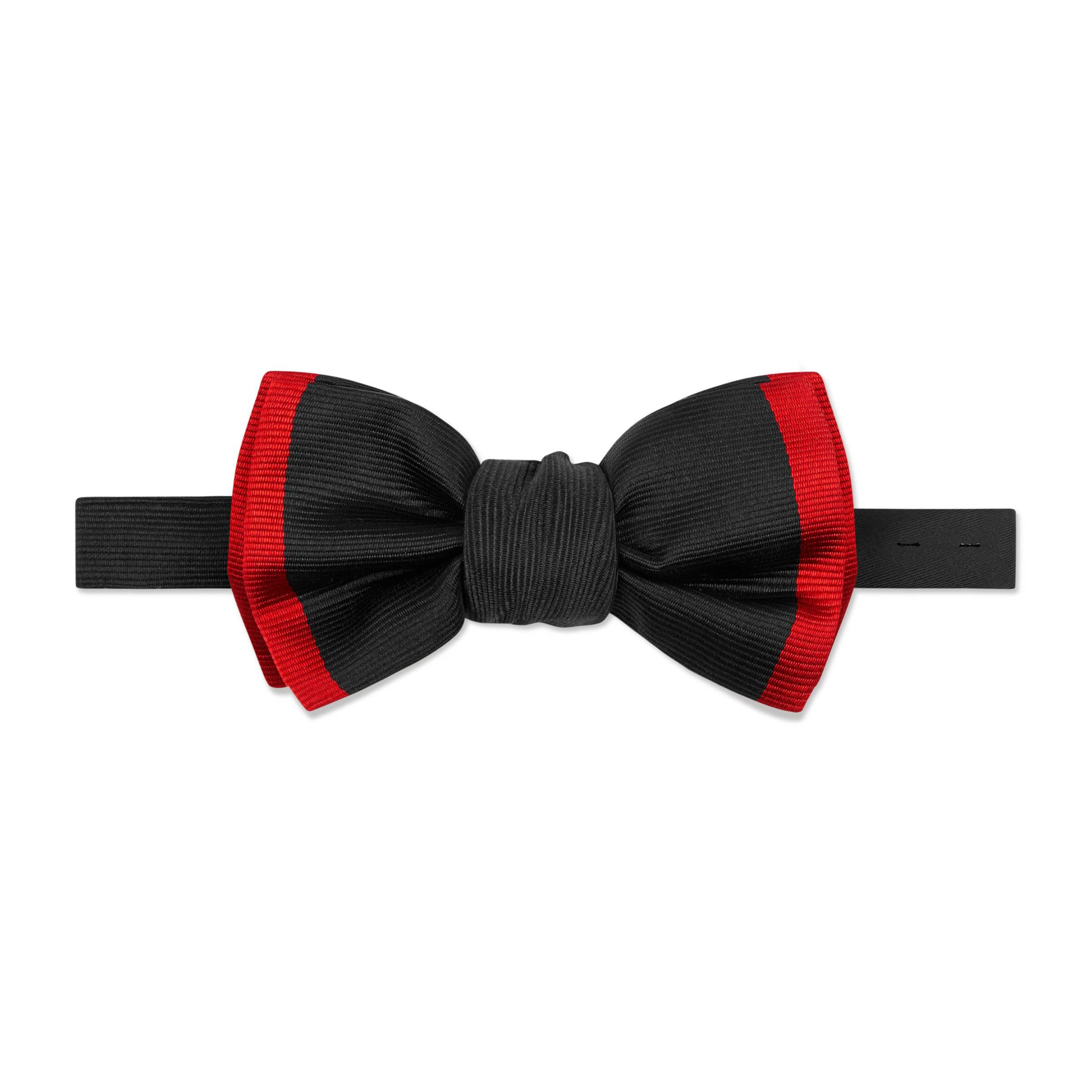 Gucci Silk Faille Bow Tie in Black for Men Save 19 Lyst