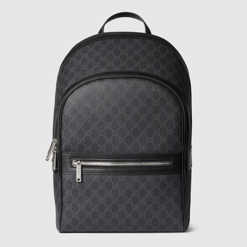 Gucci メンズ Gg バックパック, ブラック, オリジナルGg バックパック 