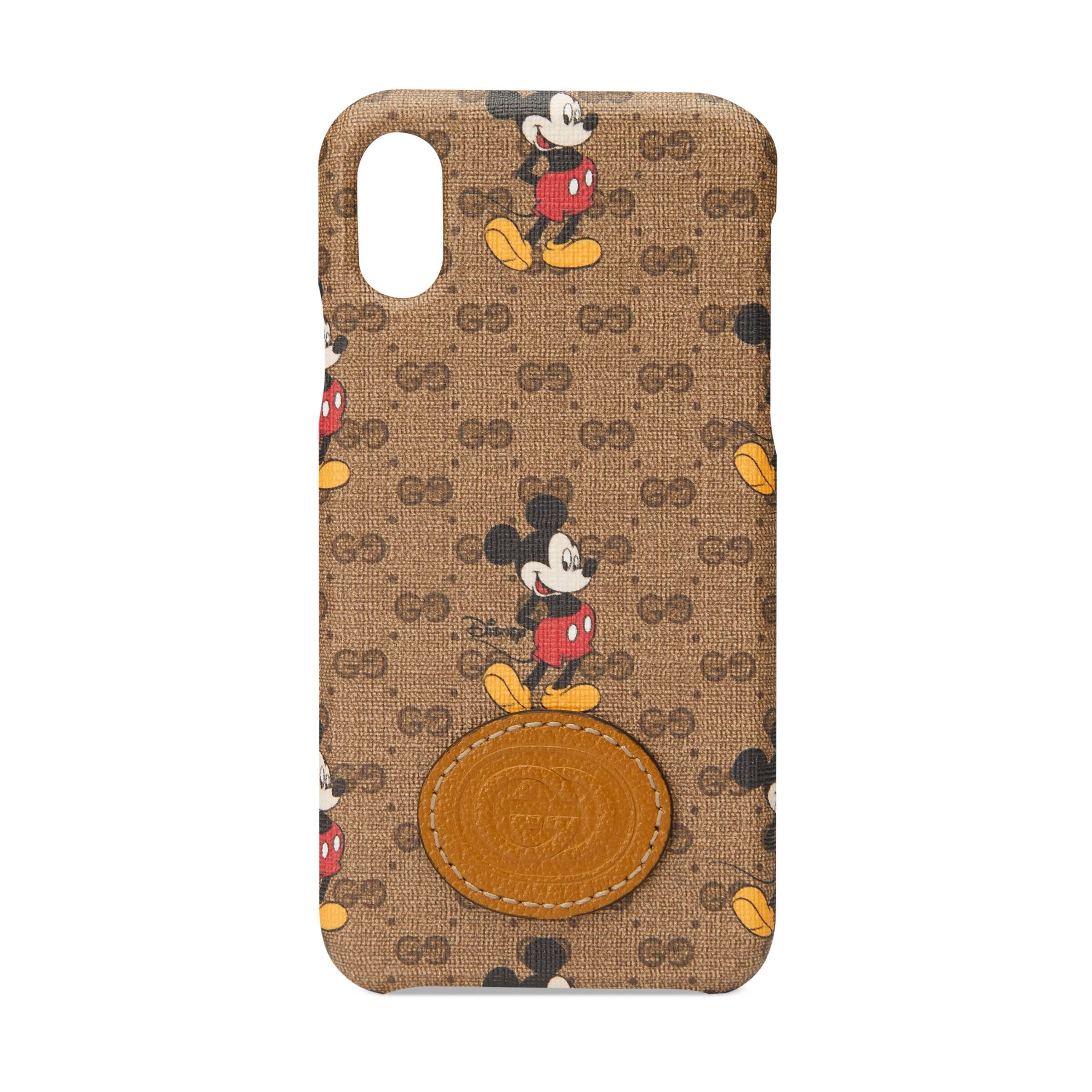 Custodia per iPhone X/XS Disney x da Uomo di Gucci in Neutro | Lyst