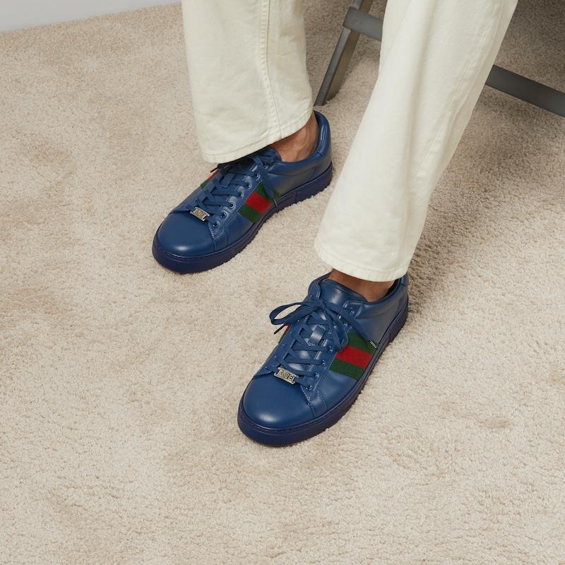 【GUCCI】Ace Web Sneakers/追跡+関税+全国送料込み Gucci Ace Sneakers With Web Details US 11 Men | eBay