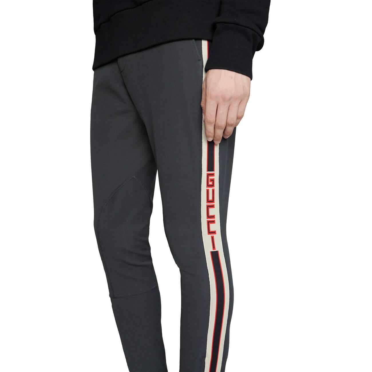 gucci gabardine stretch pants