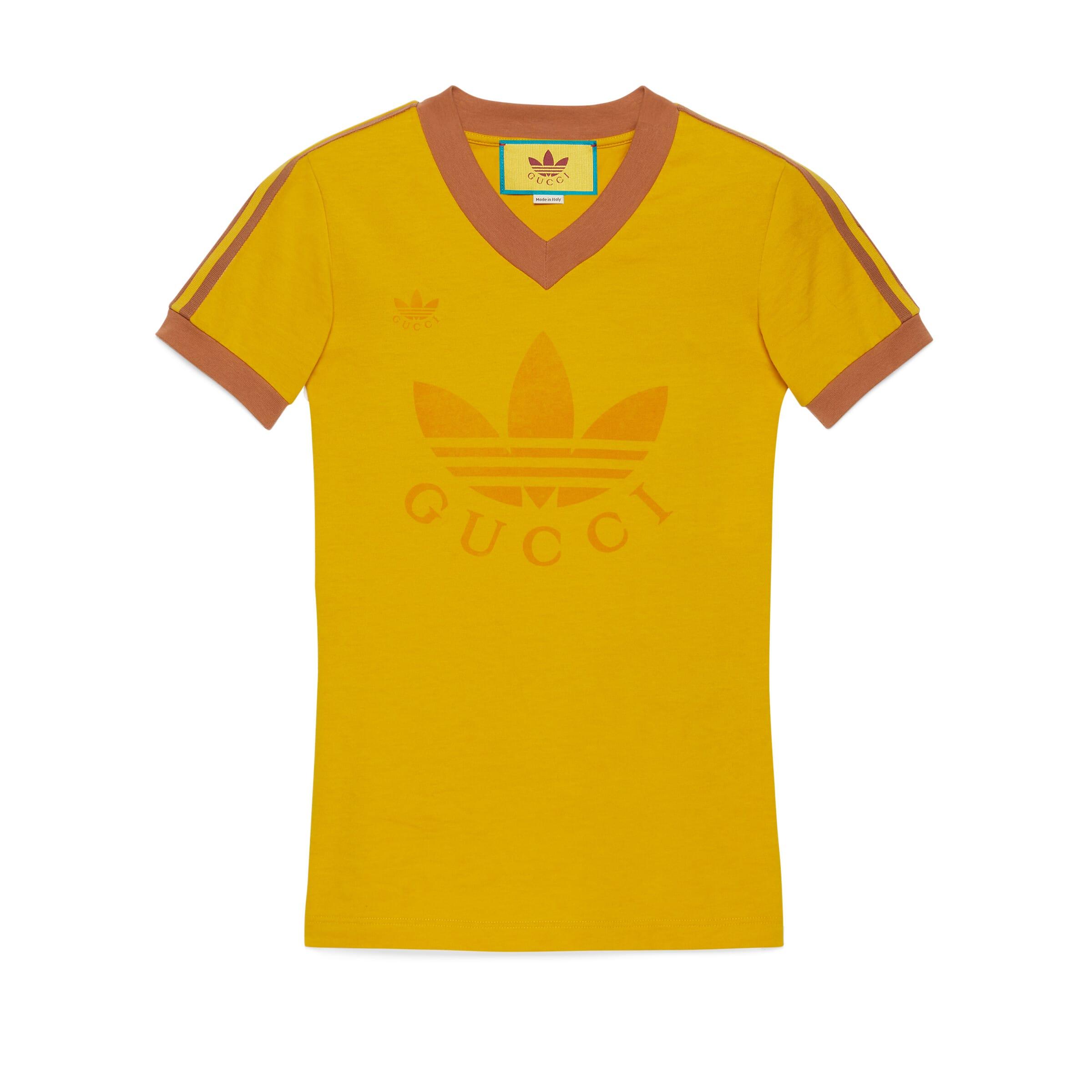 Gucci Adidas X T-shirt in Yellow |