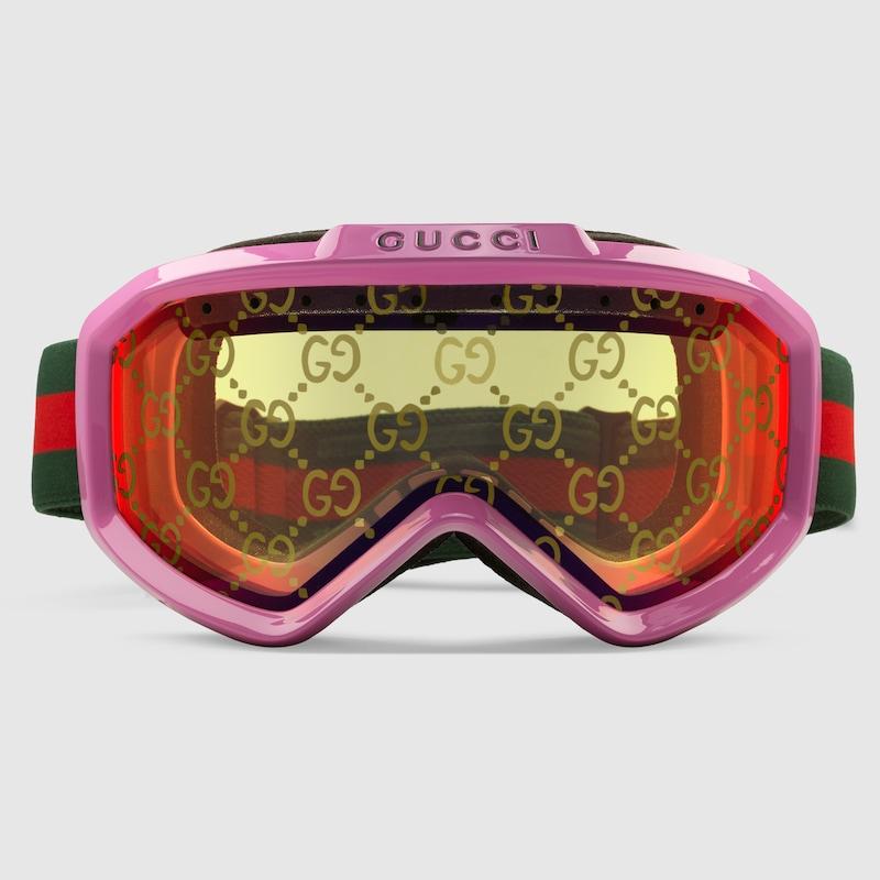 Gucci Ski Goggles in Pink for Men | Lyst