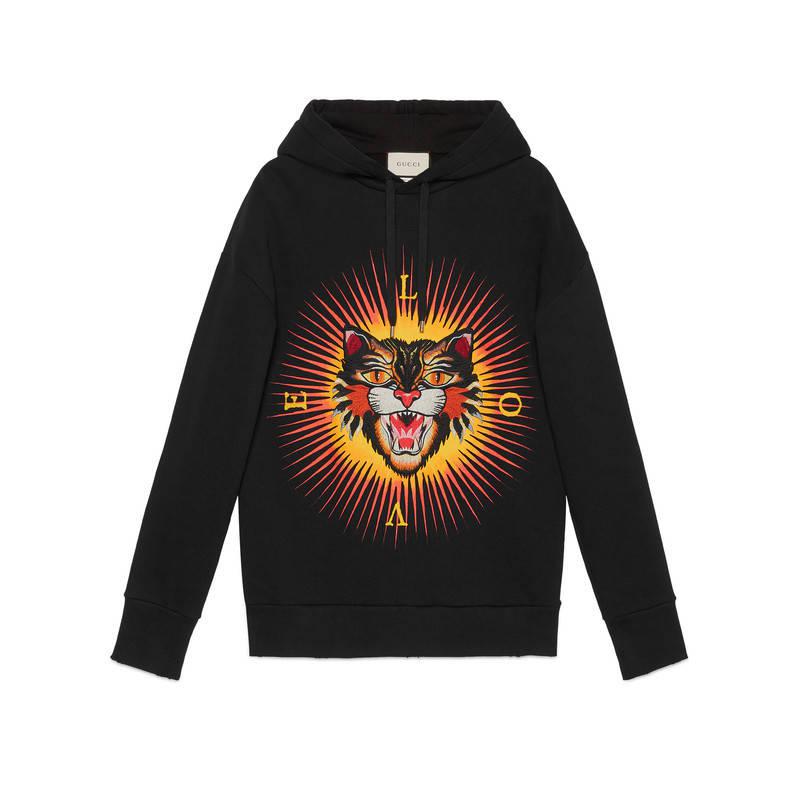 gucci sweatshirt with cat