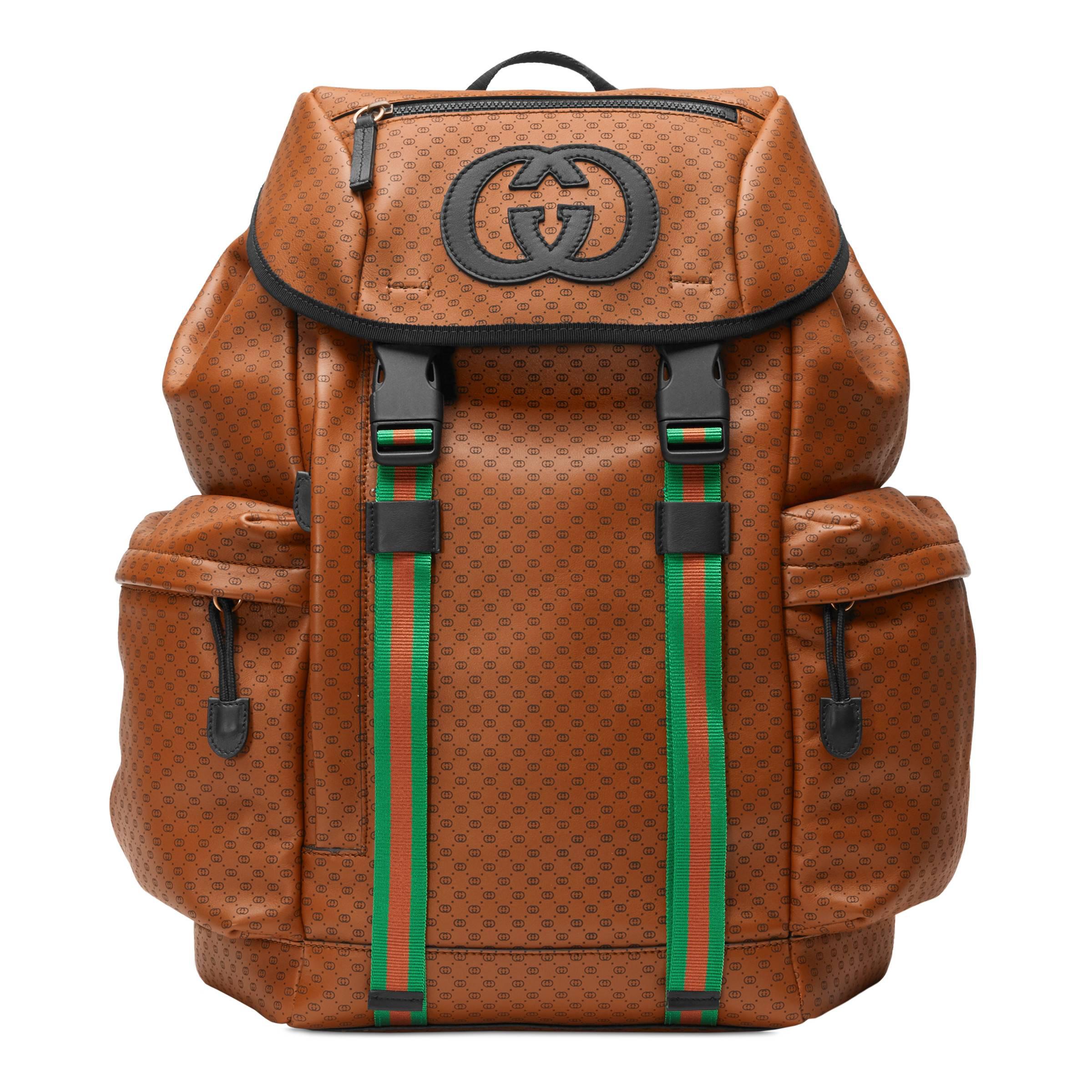 Gucci -dapper Dan Backpack in Brown for Men