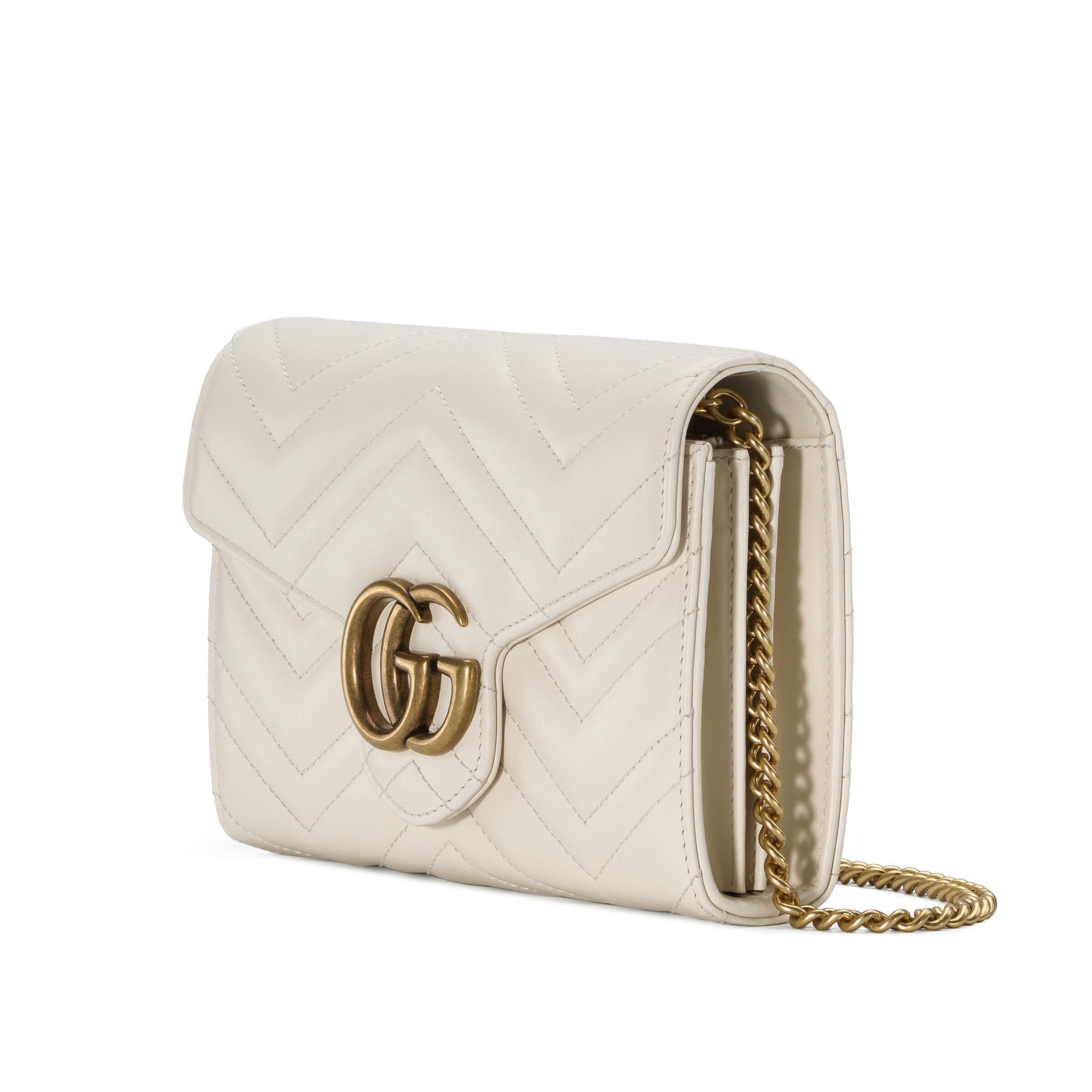 marmont gucci white