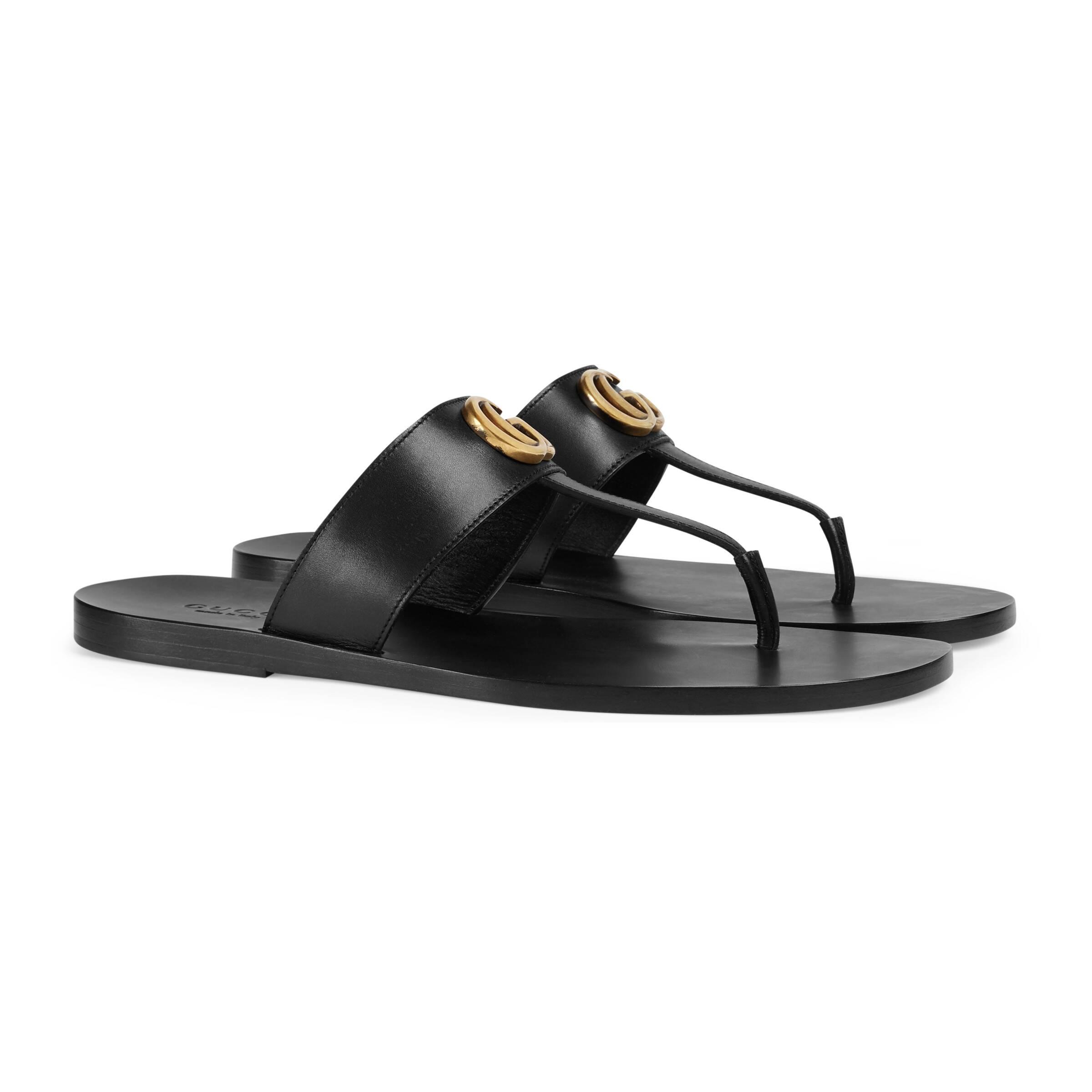 Leather Thong Sandals for Men - Up to 65% off | Lyst
