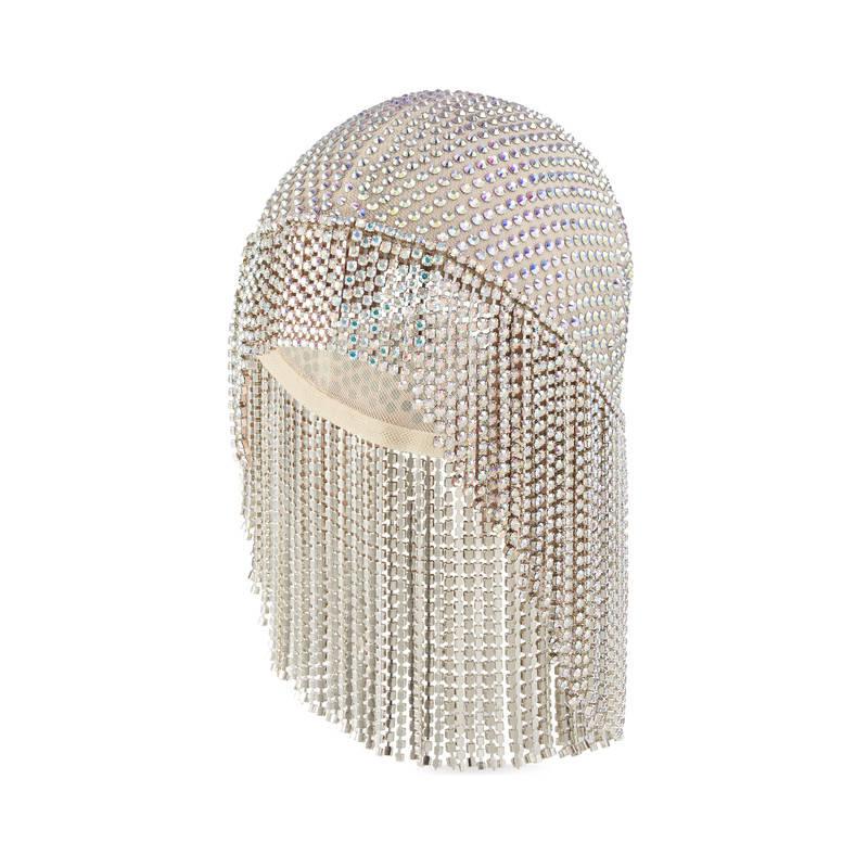 Gucci Crystal Headpiece in White | Lyst
