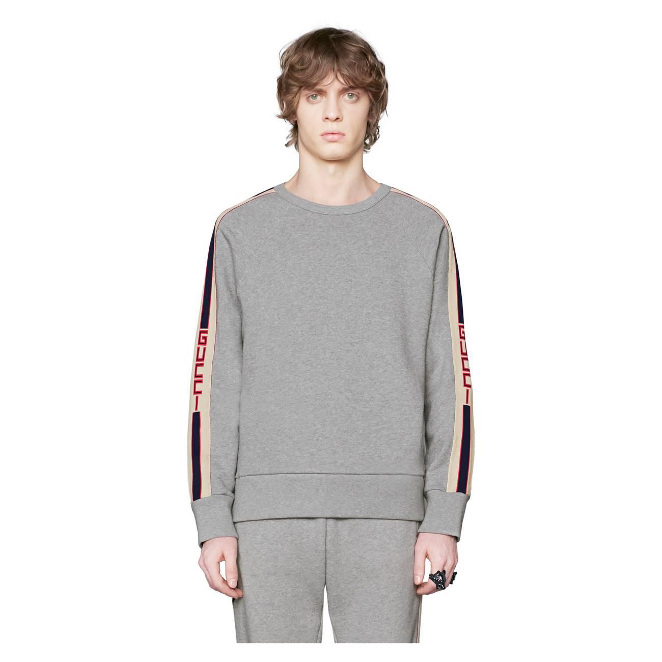 gucci stripe sweatshirt