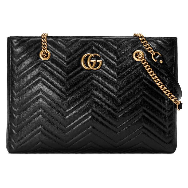 Gucci GG Marmont Matelassé Medium Shoulder Bag