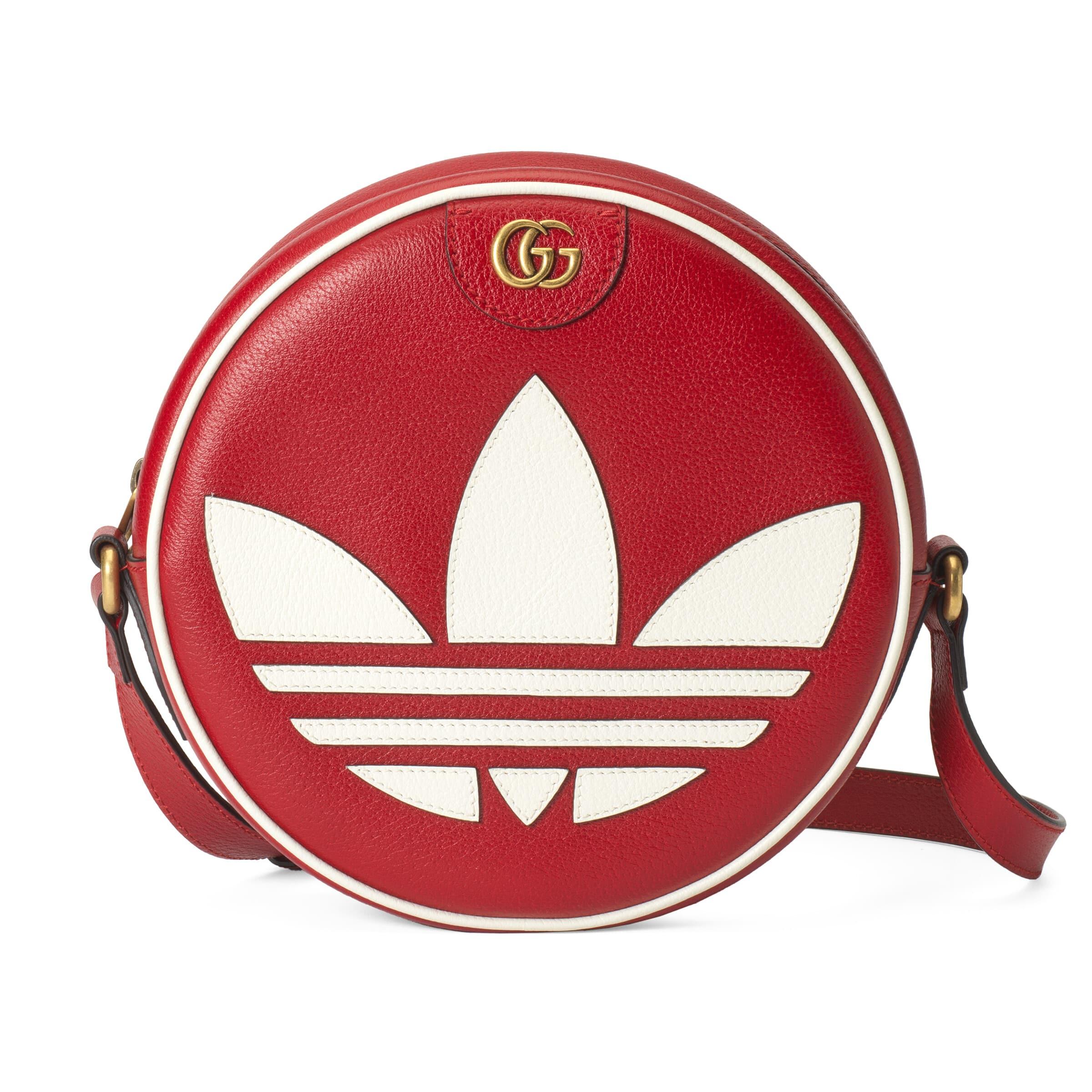 Gucci x adidas small shoulder bag red in 2023