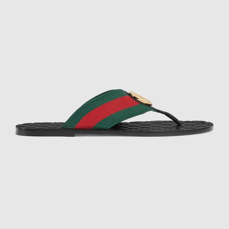 gucci-Black-Riviera-Thong-  display picture 3