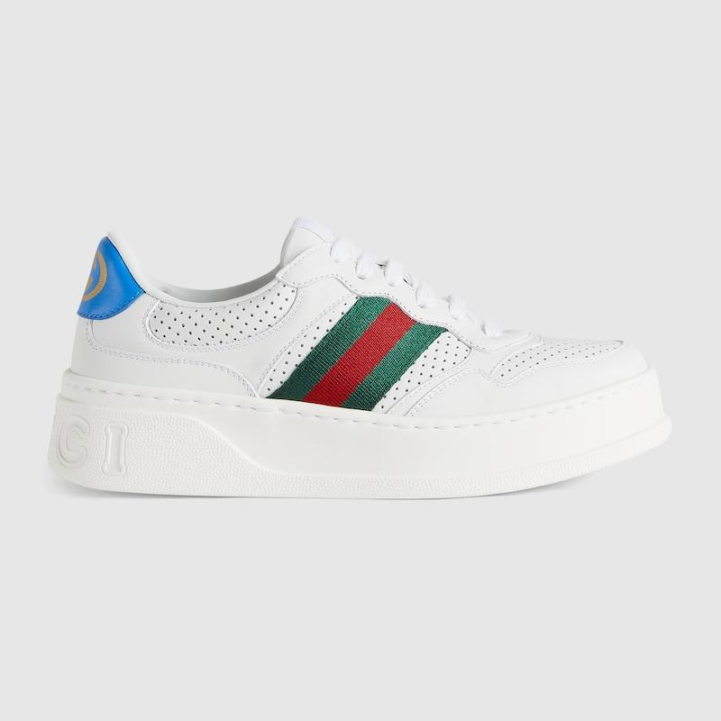 Gucci white sneakers price sale