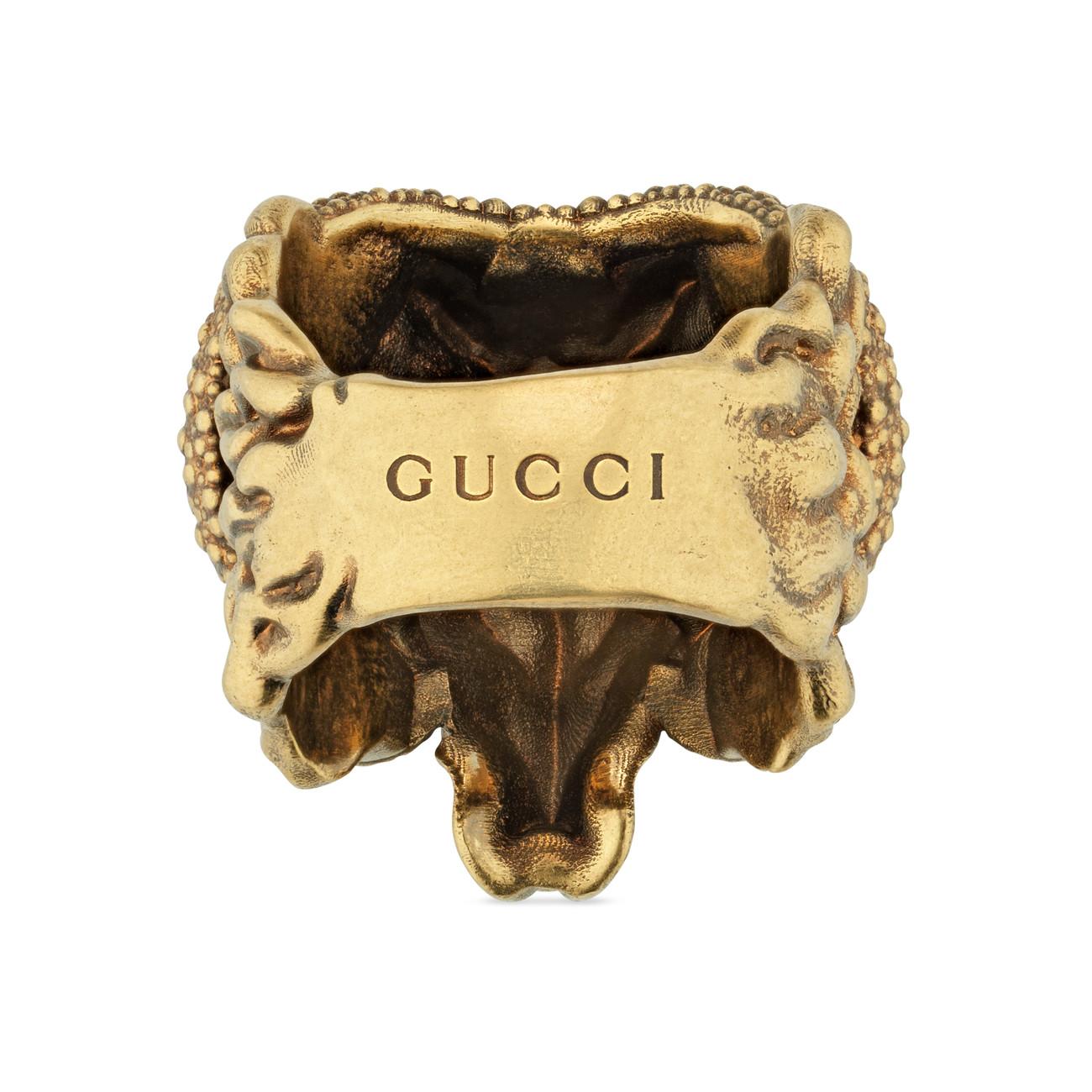 gucci aries ring