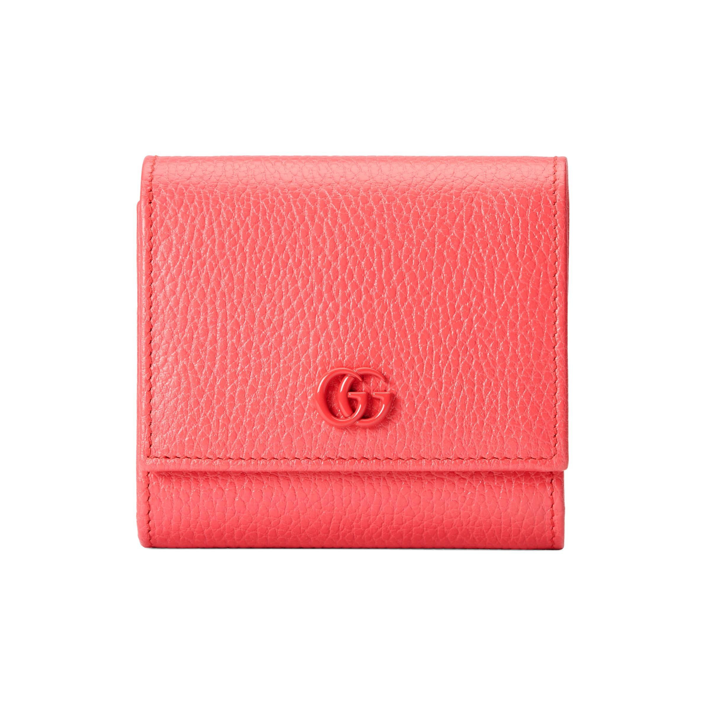 Gucci GG Marmont Medium Wallet in Pink | Lyst