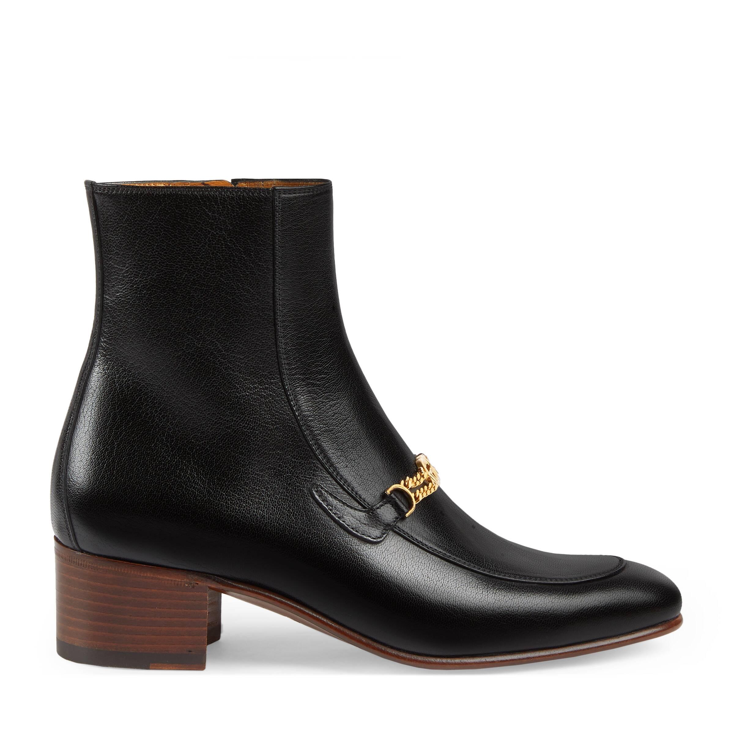 Gucci chain boots sales