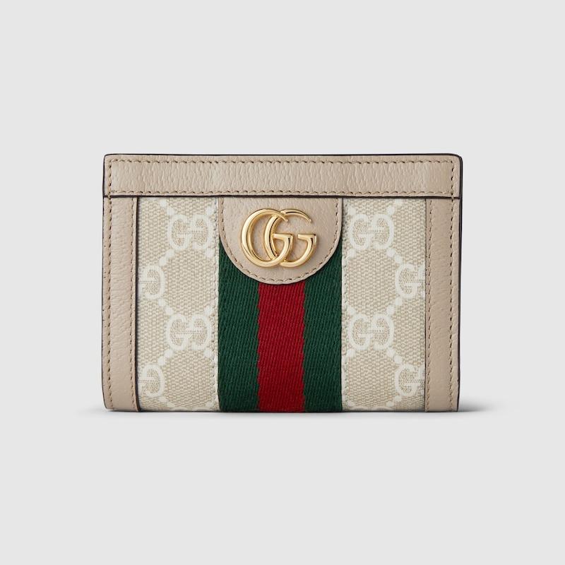 Gucci レディース ダブルG バイカラー カードケース（名刺入れ