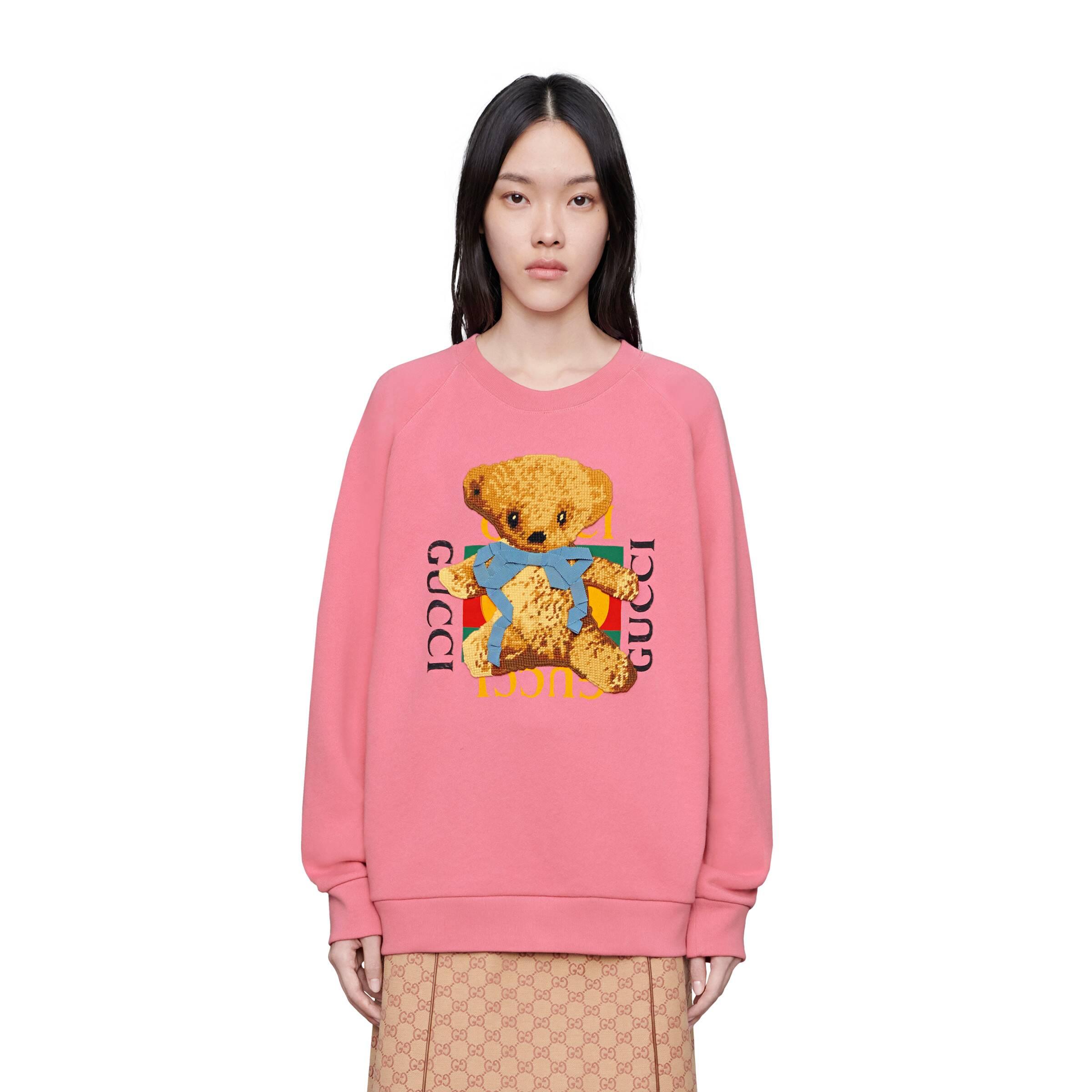 Pink gucci sweater bear Clearance