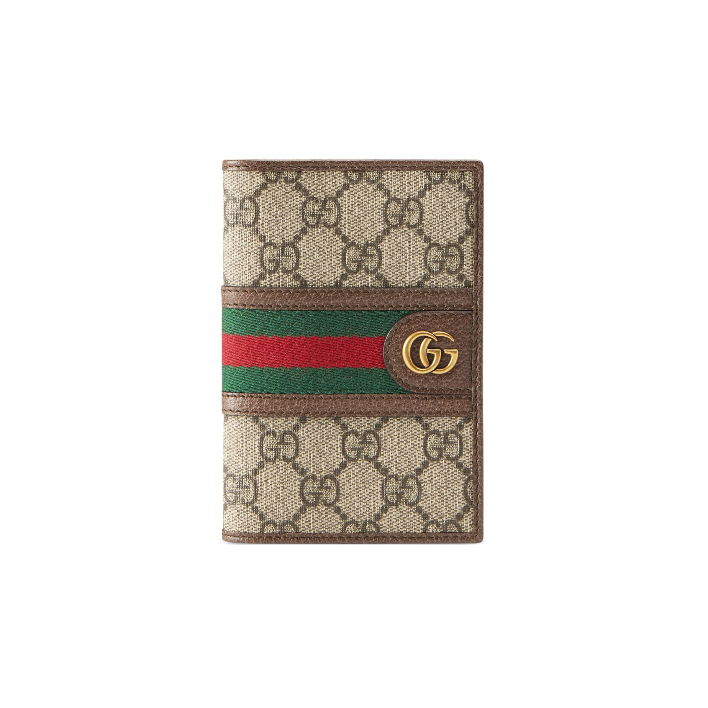 Gucci Ophidia GG Passport Case in Natural for Men | Lyst