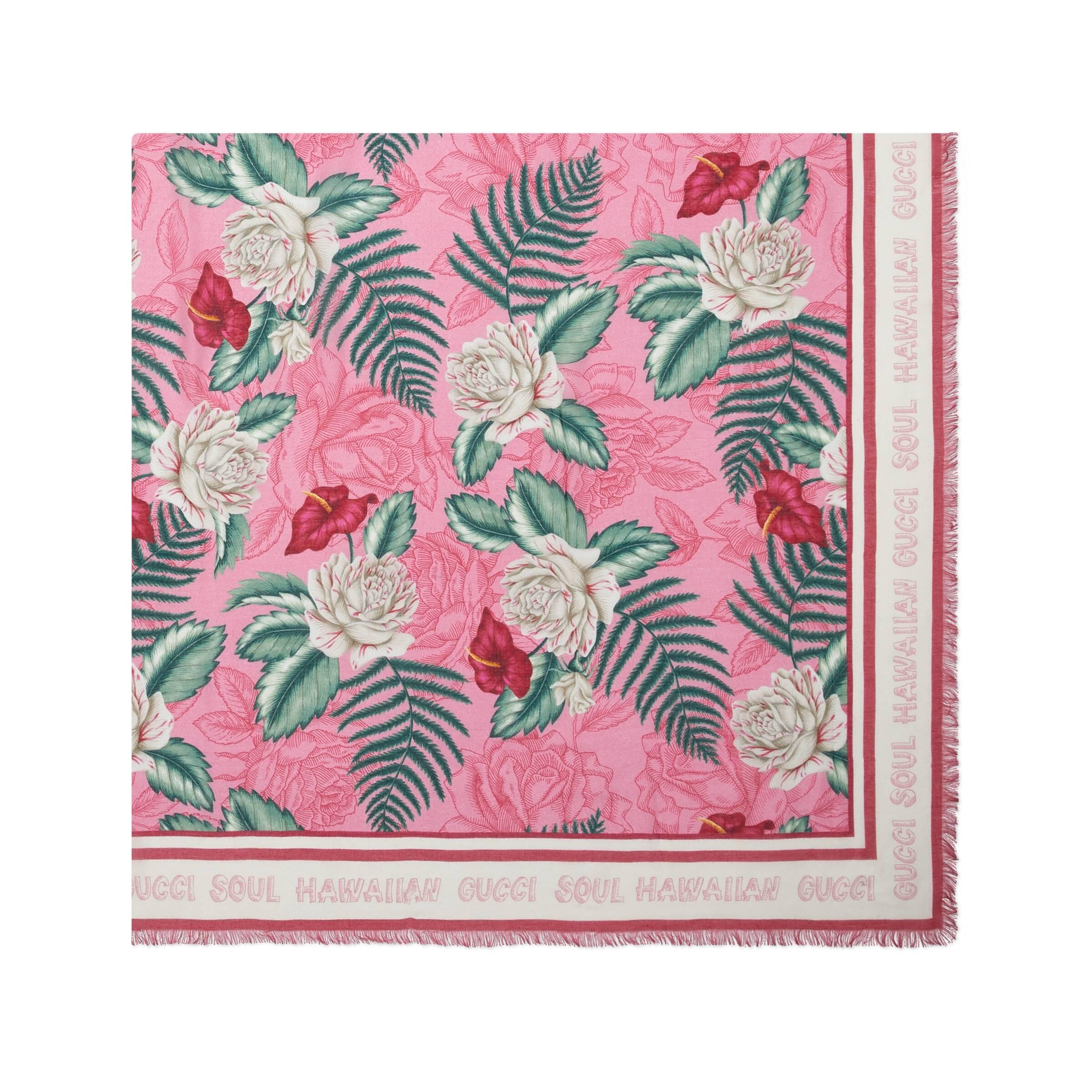 hawaiian print shawls