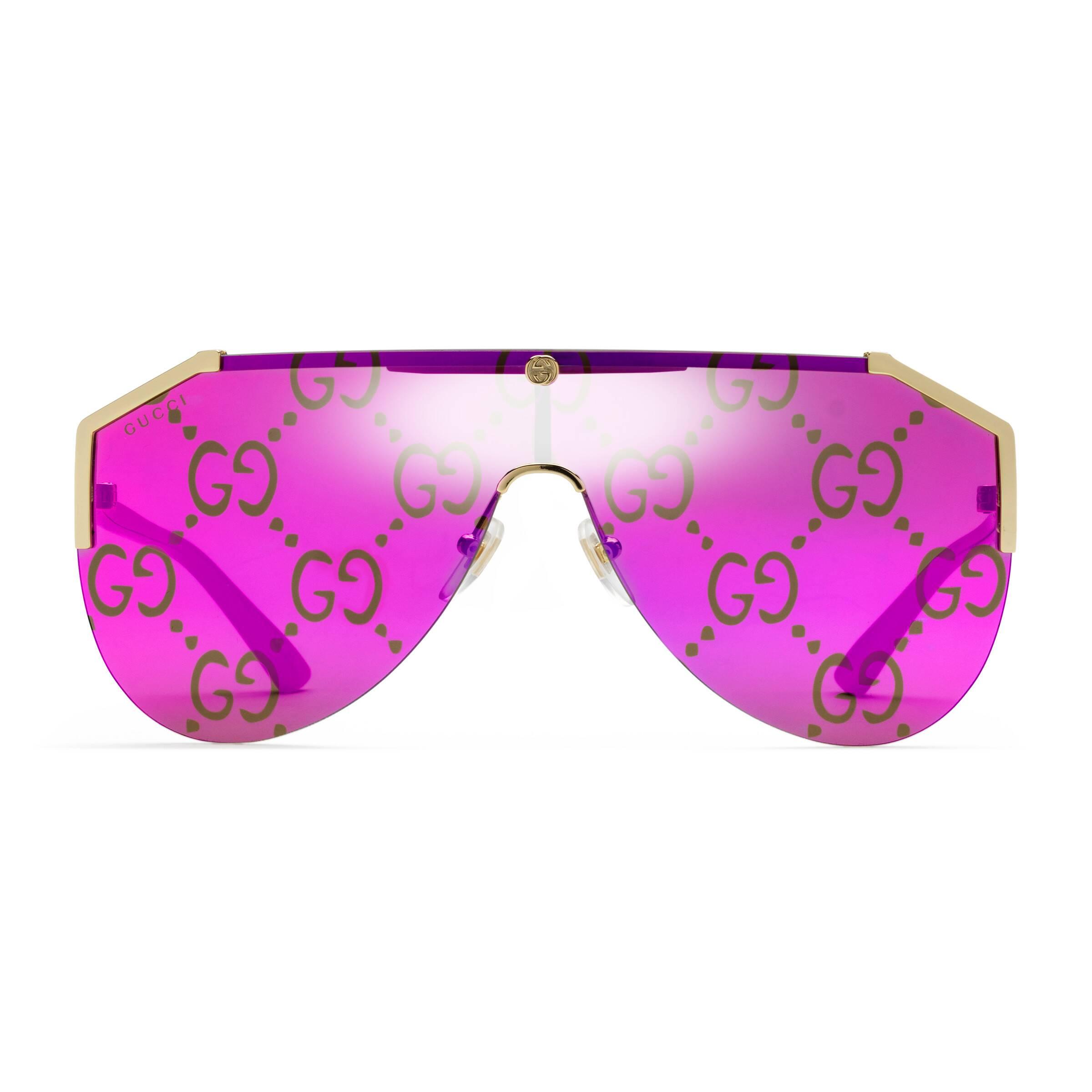 Gucci Mask Sunglasses | Lyst