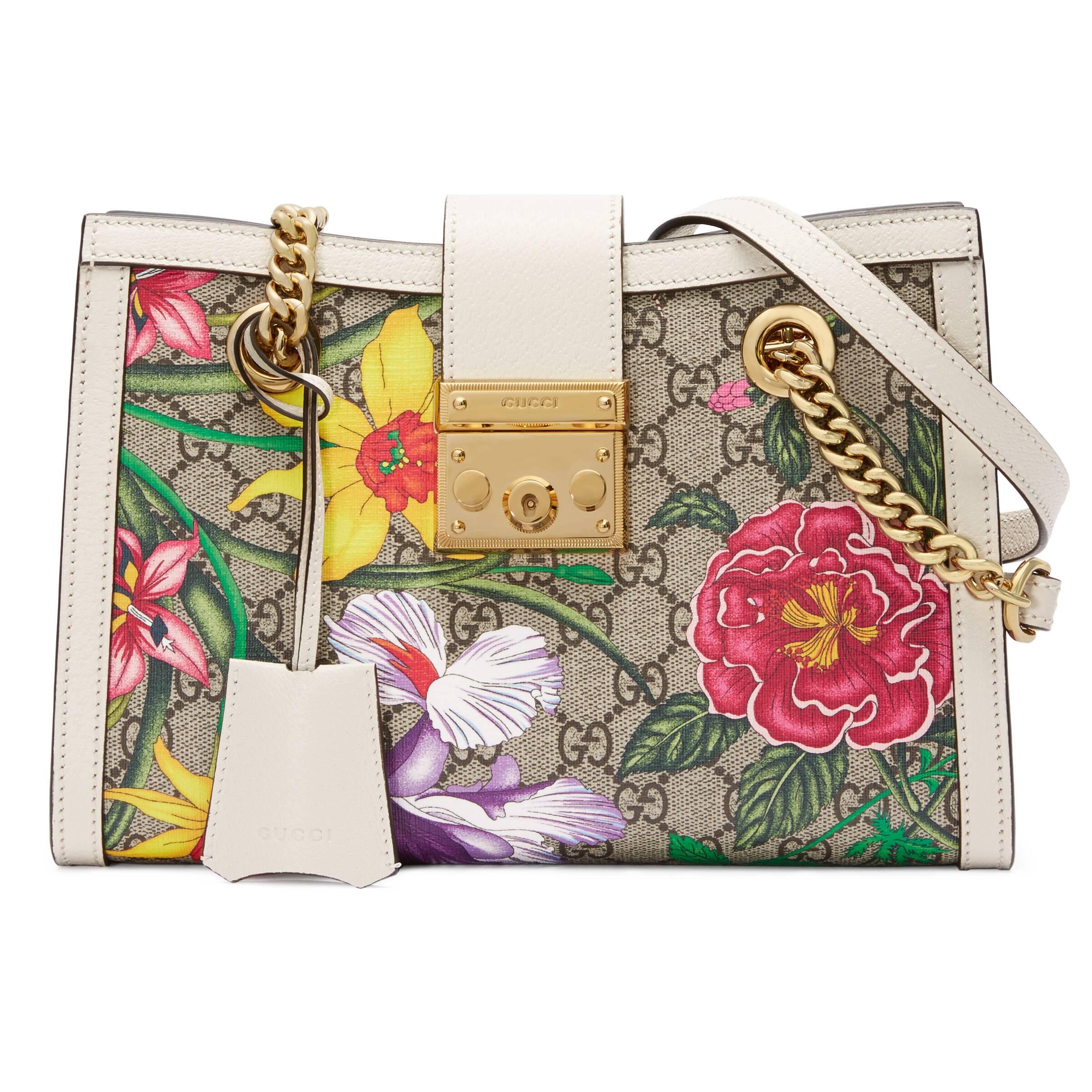 padlock gg small shoulder bag