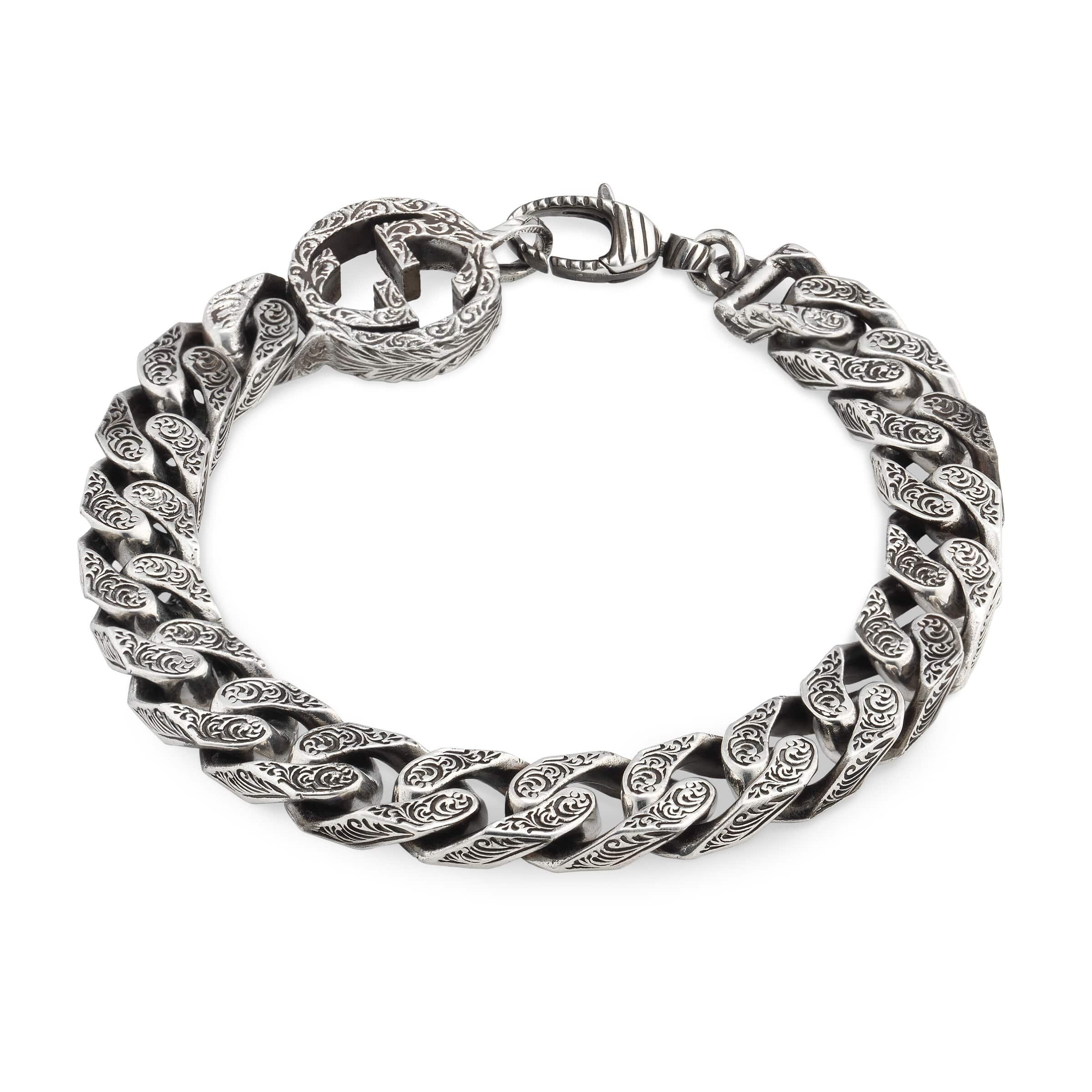 Gucci Interlocking G Chain Bracelet In 