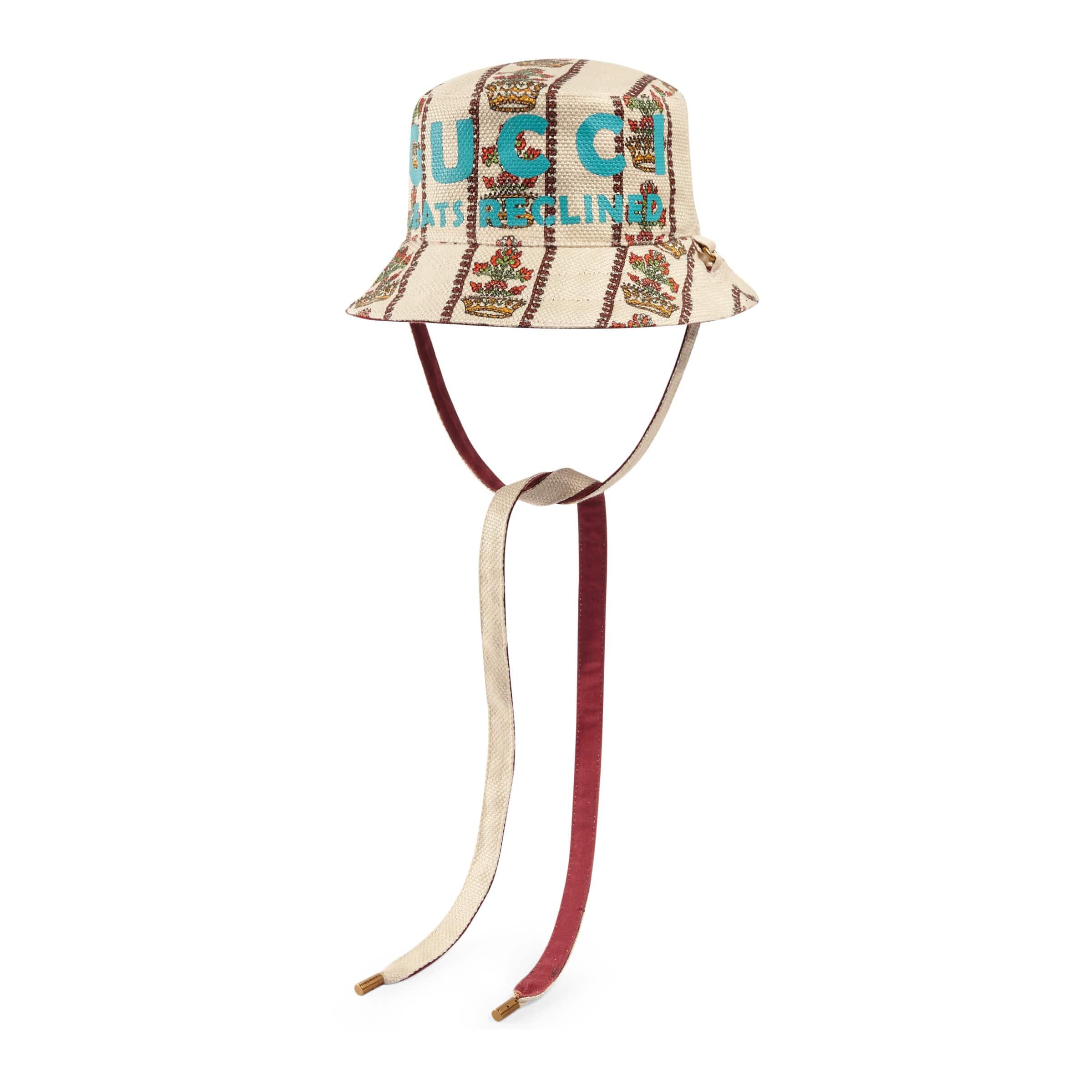 Gucci Canvas 100 Reversible Bucket Hat 