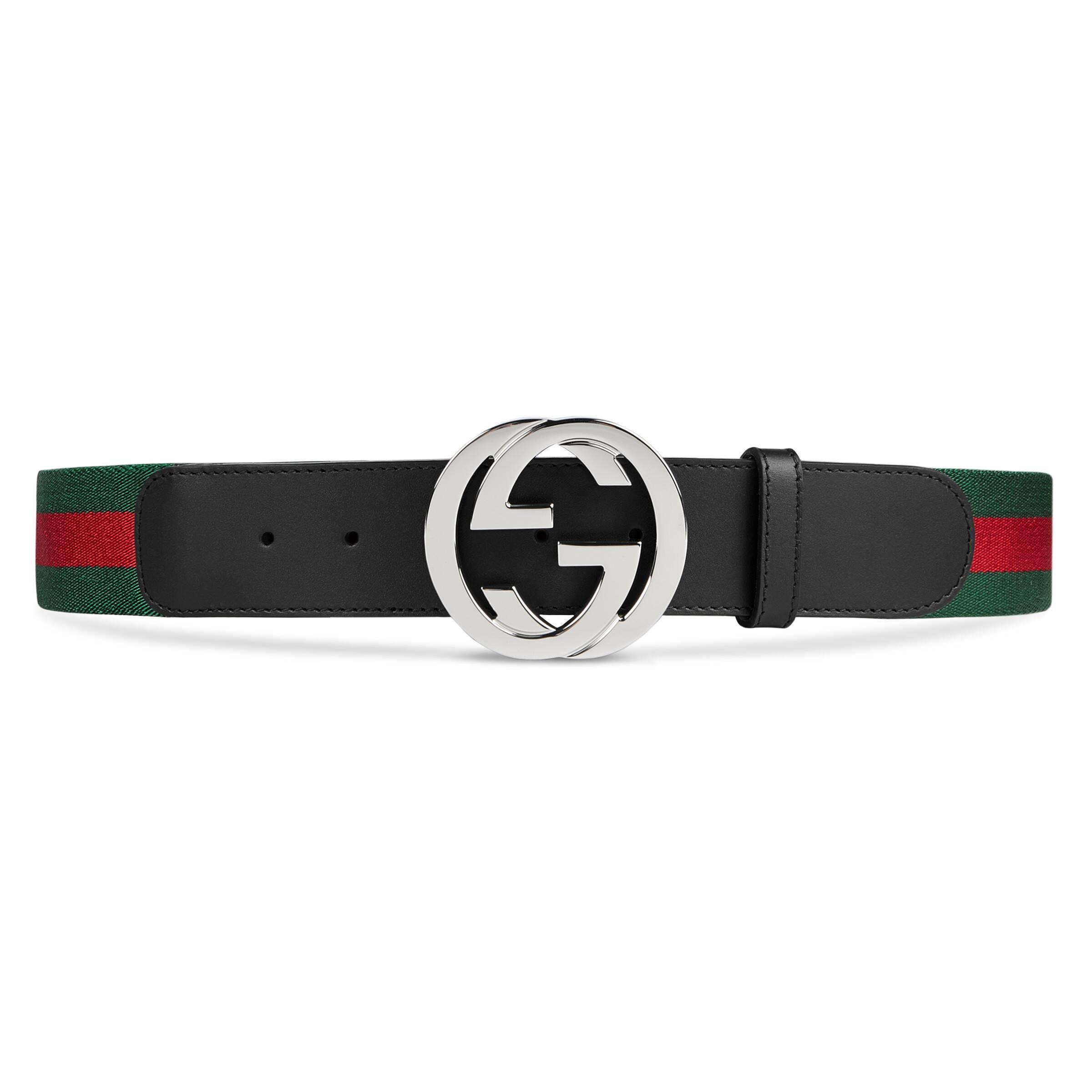 mens green gucci belt