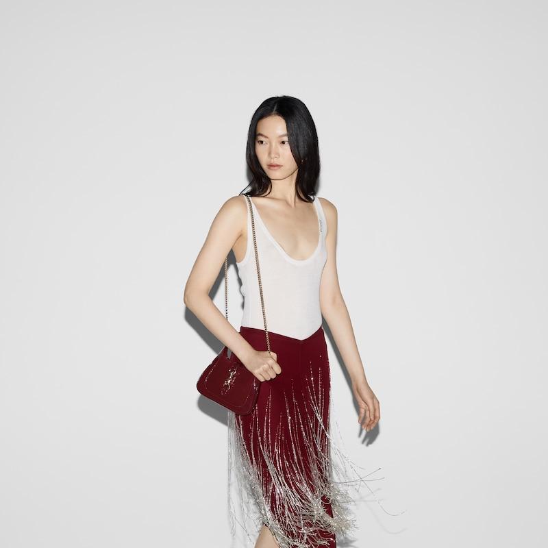 Gucci Jackie Notte Mini Bag, Leather in Red Lyst UK