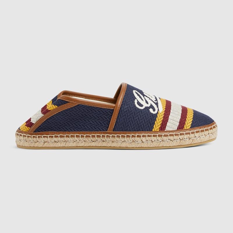 Men's Gucci Espadrille shoes and sandals | Lyst