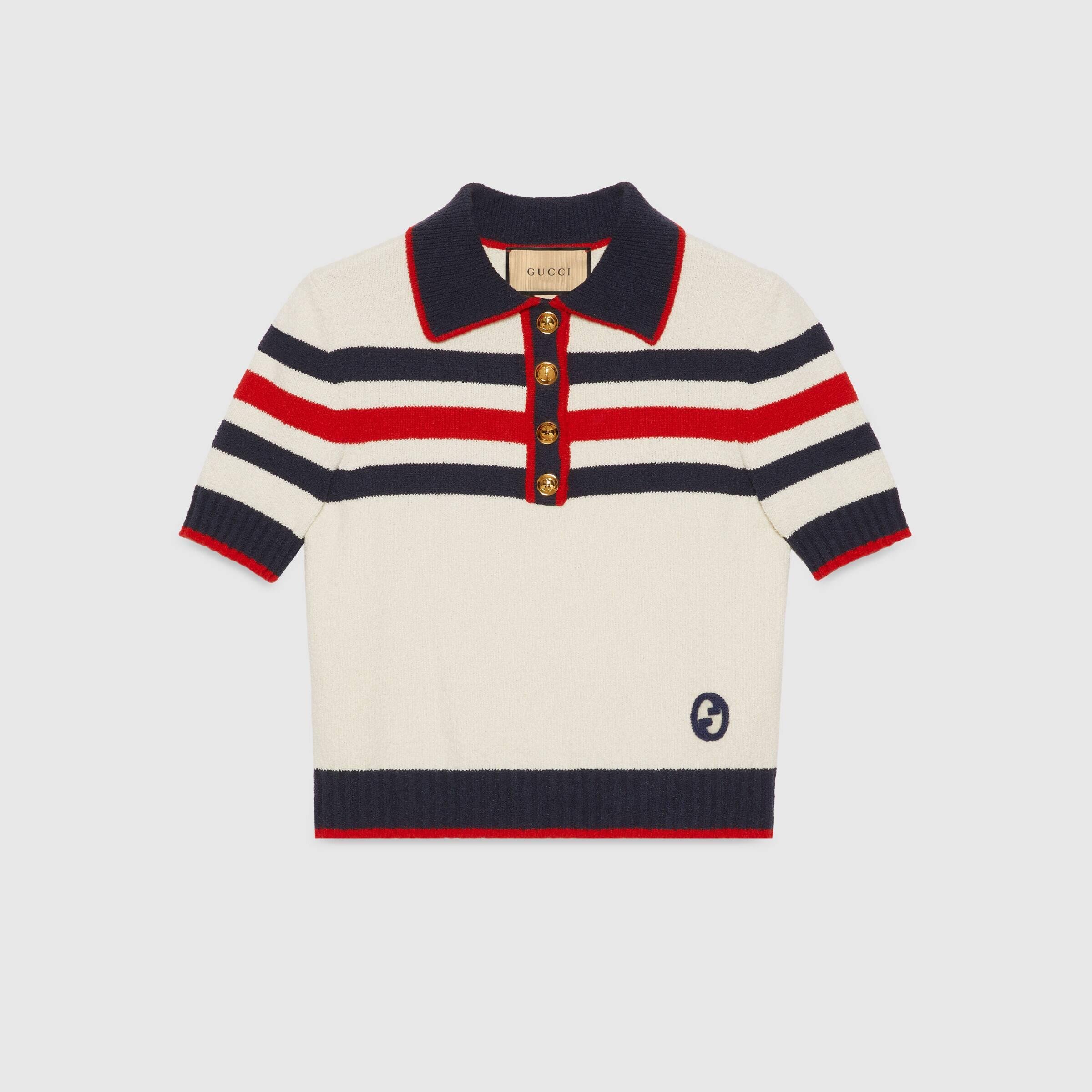 Polo gucci a righe cheap