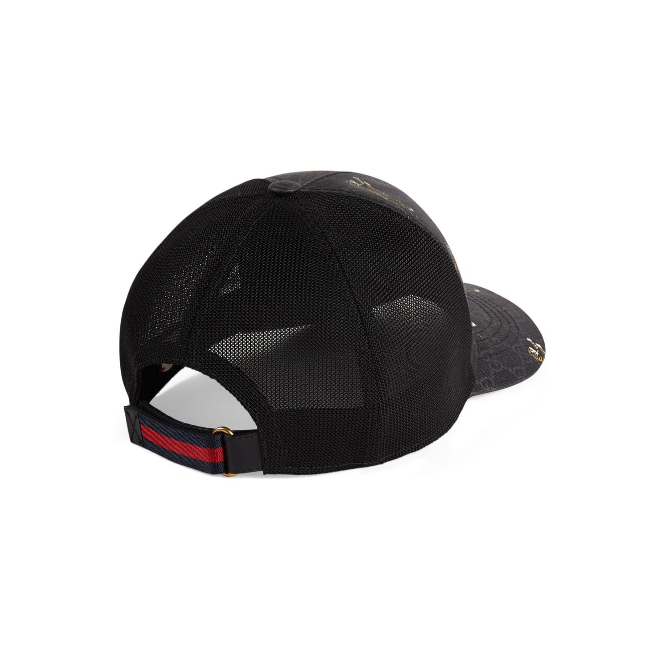 gucci cap tiger black