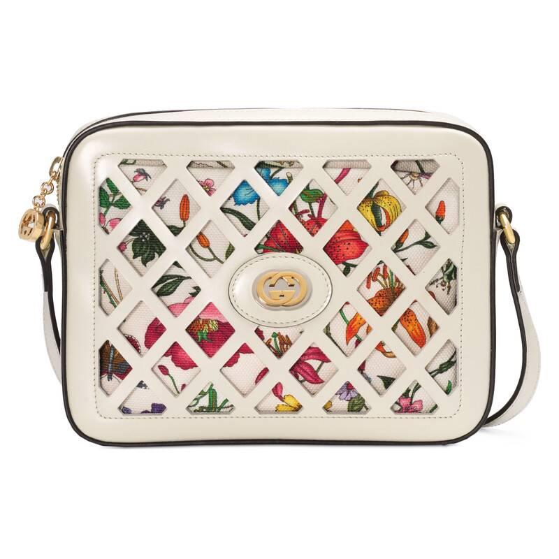 Gucci Top handle bag with cut-out Interlocking G