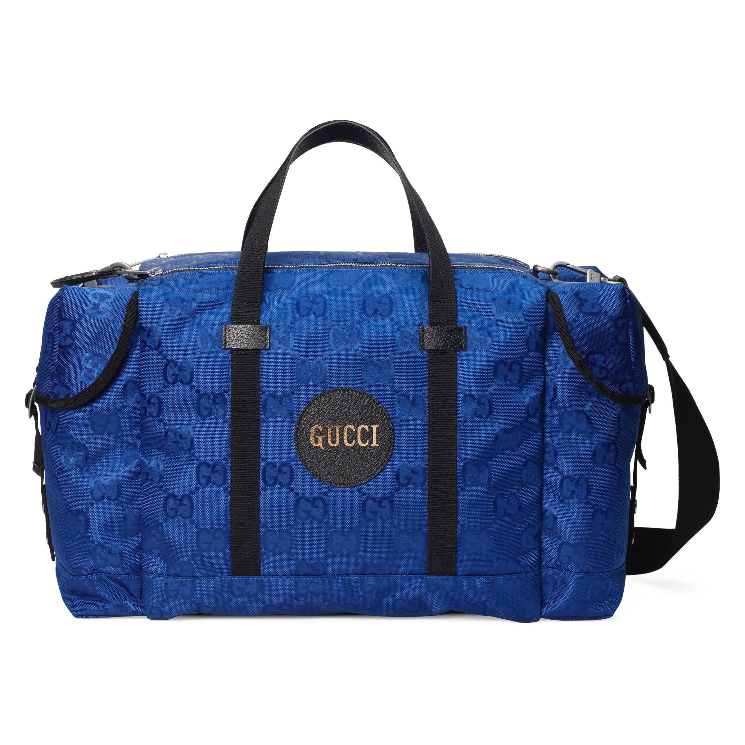 Gucci Off The Grid Duffle Bag in Blue for Men | Lyst