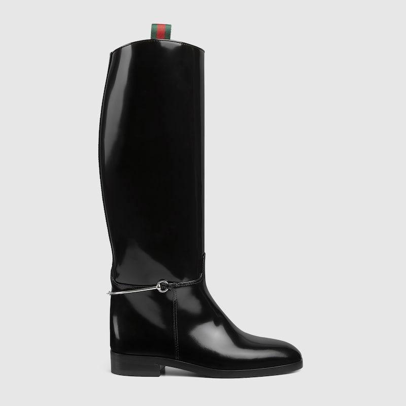 Gucci 本革ロングブーツ 25cm 8B Gucci 本革ロングブーツ 25cm 8B