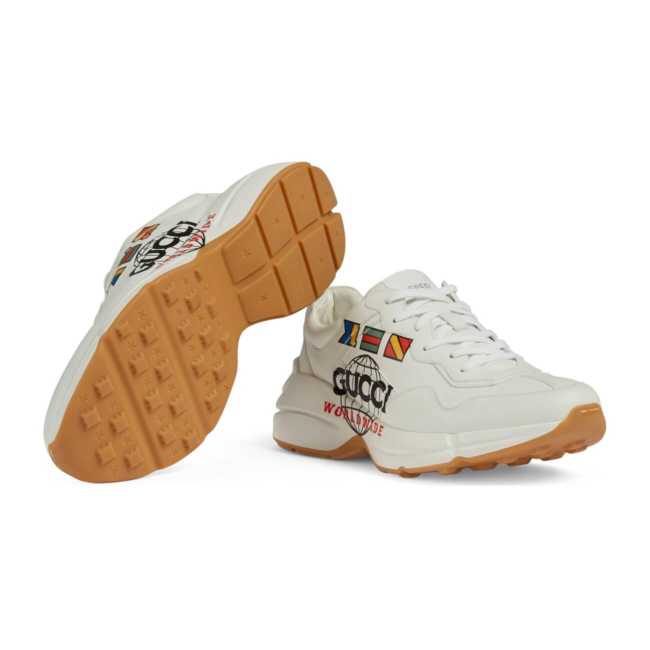 men's rhyton gucci worldwide sneaker
