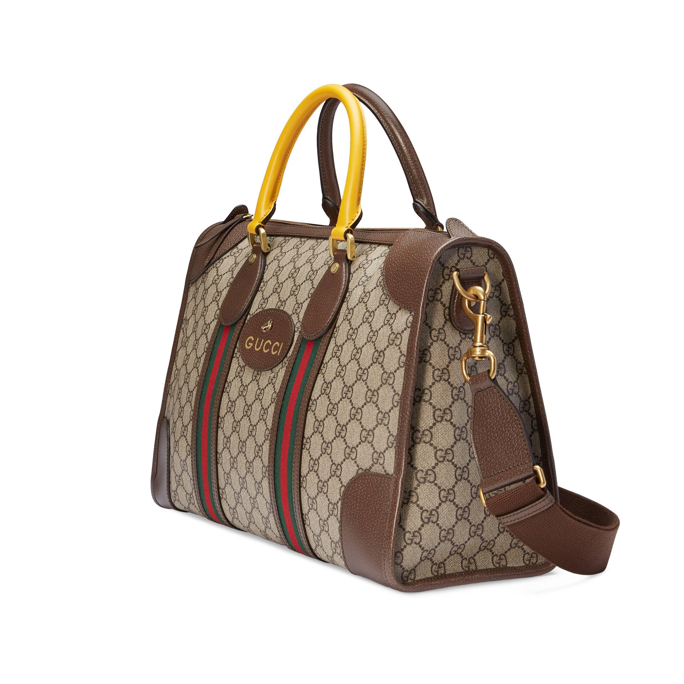 Gucci Inspired Duffle Bag