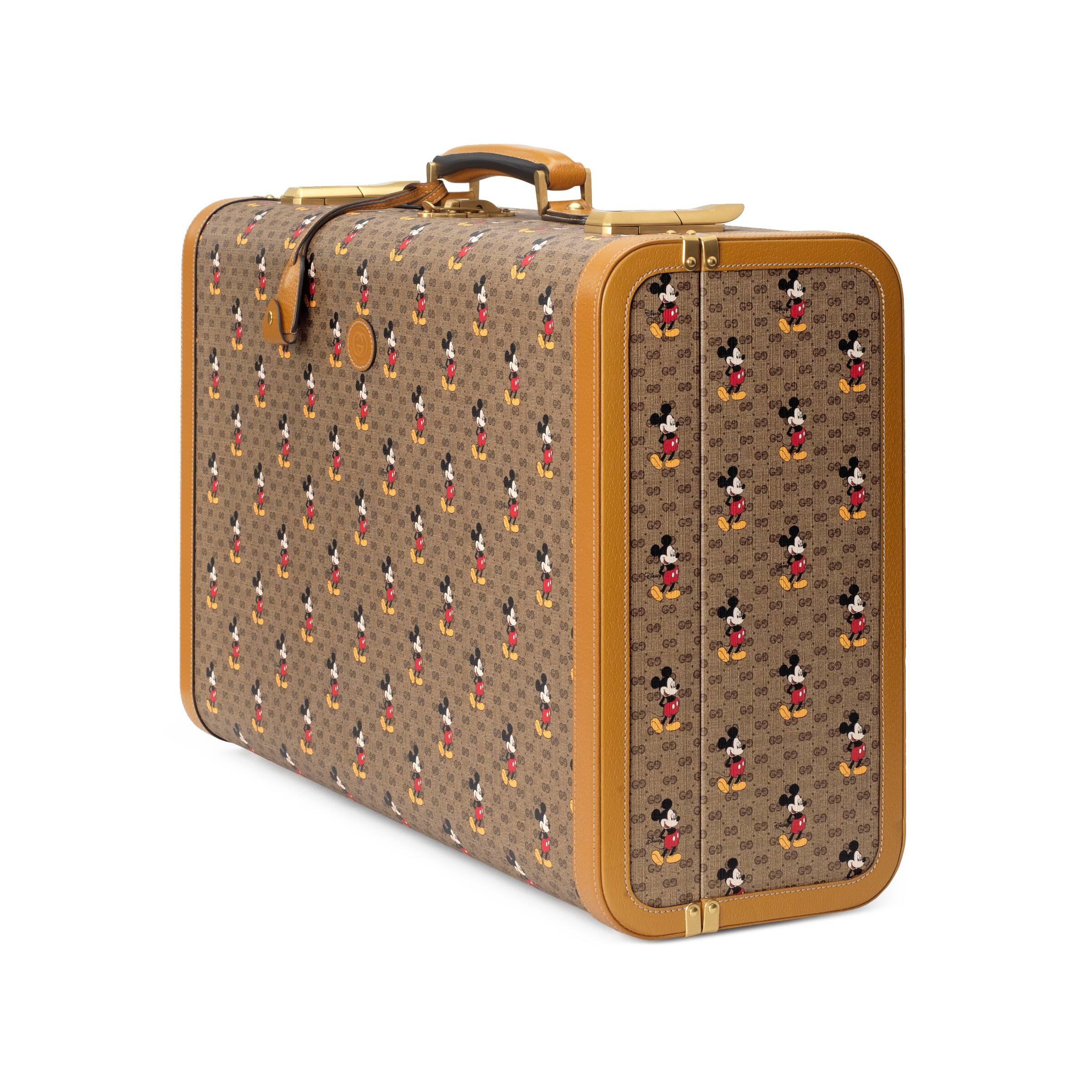 Gucci Disney X Large Suitcase in Natural for Men | Lyst