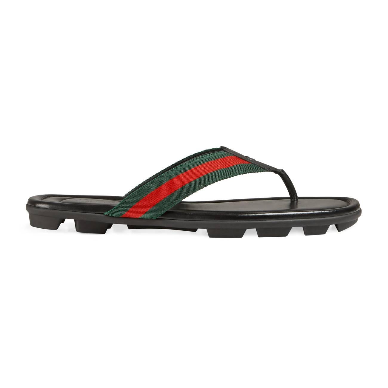 gucci flip flops thong