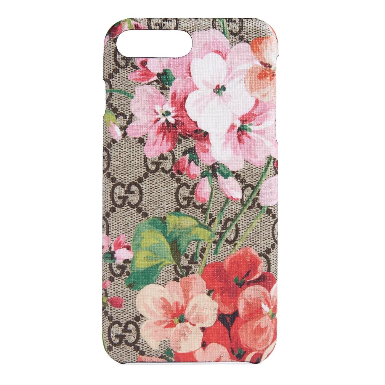 Gucci GG Blooms Iphone 8 Plus Case in Natural - Lyst