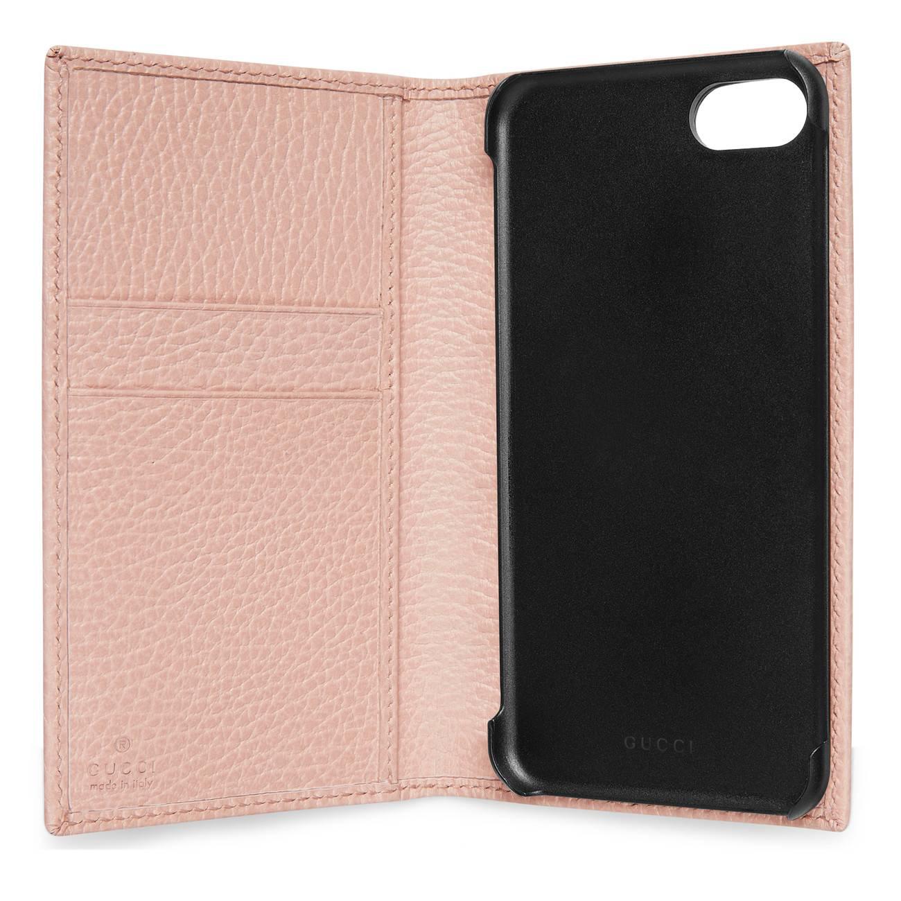 Gucci GG Marmont Iphone 7/8 Wallet Case in Pink - Lyst