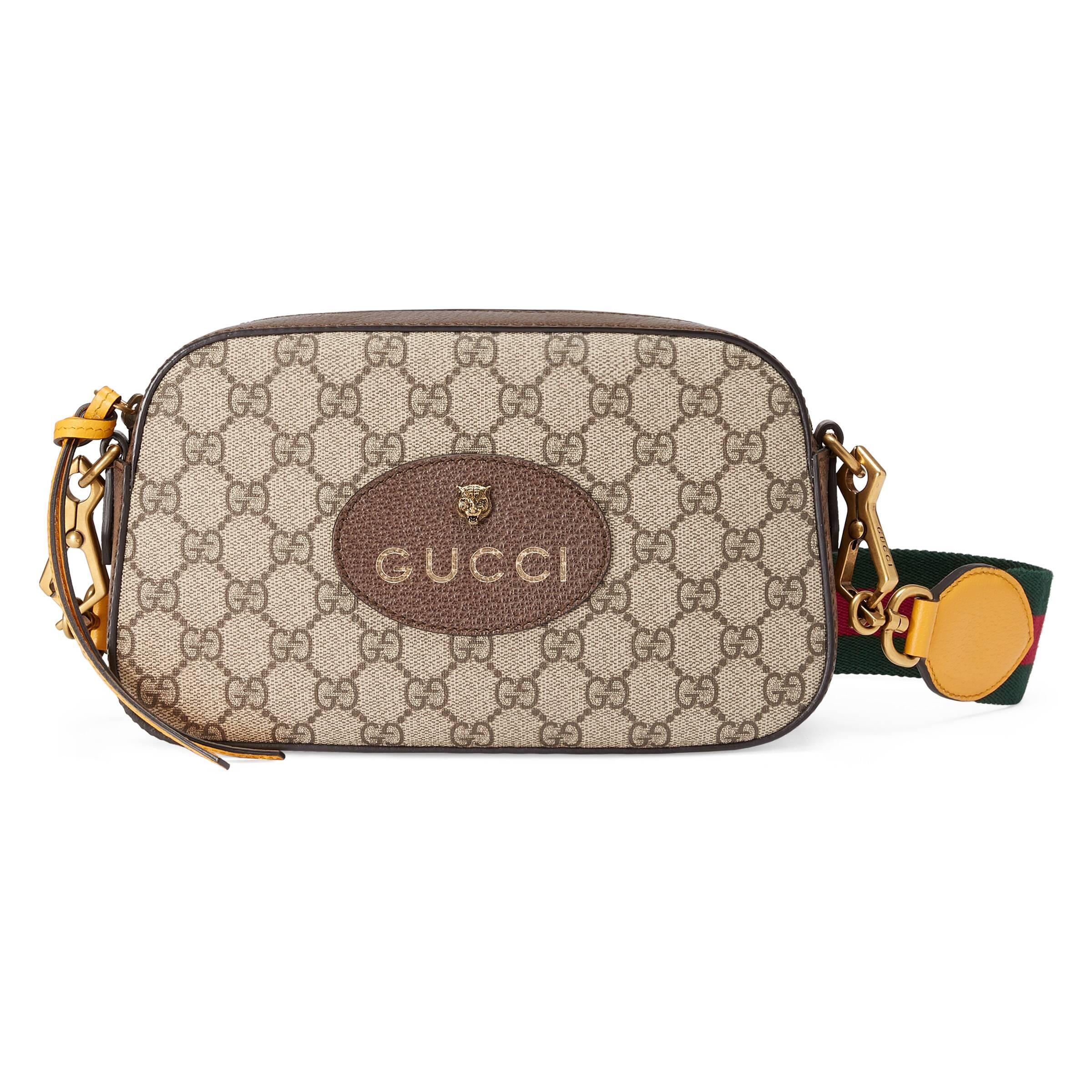 Gucci Canvas Neo Vintage GG Supreme Messenger Bag in Beige (Natural) - Lyst