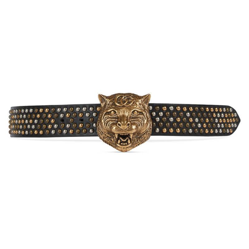 gucci feline belt