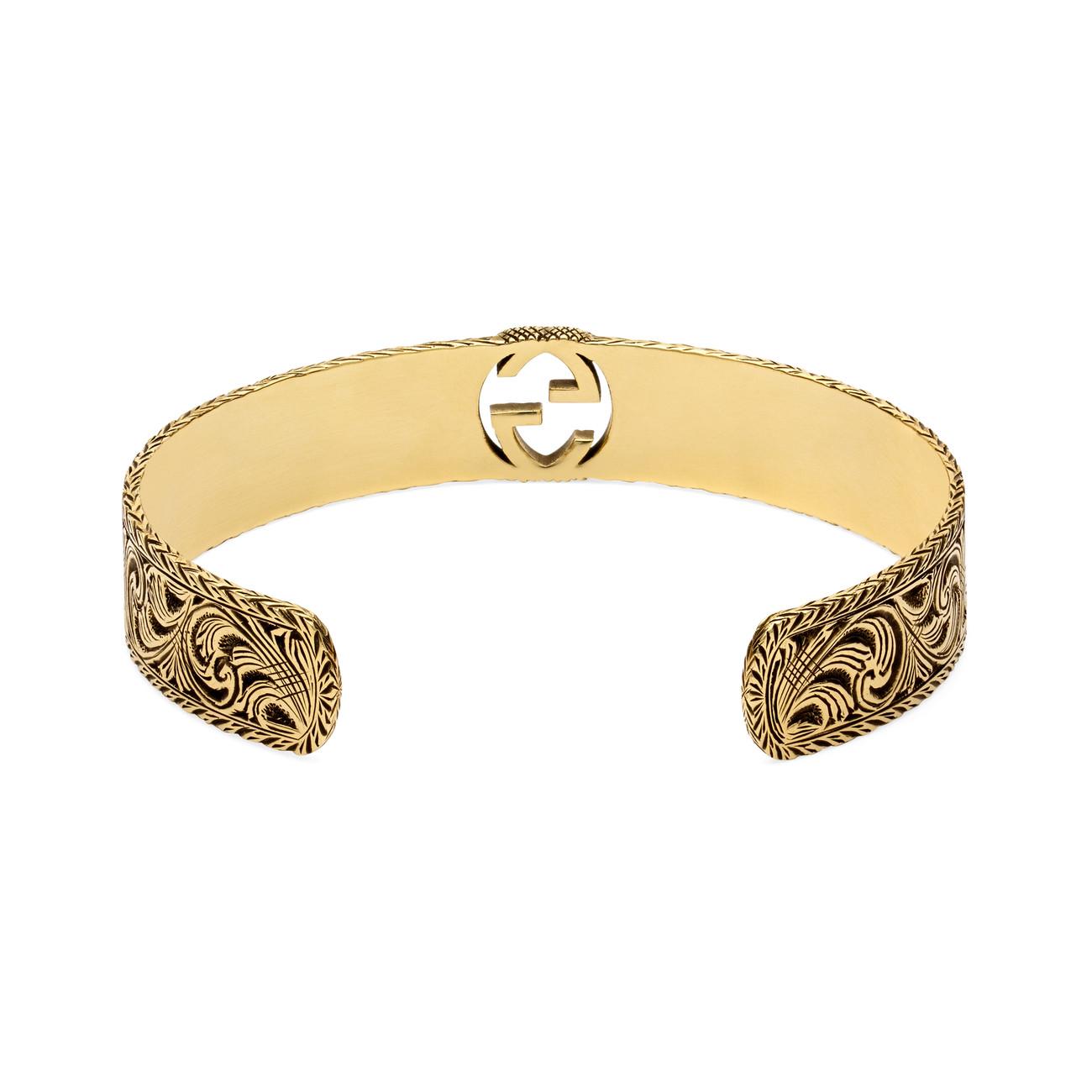 Share 70+ gucci mens gold cuff bracelets - in.duhocakina