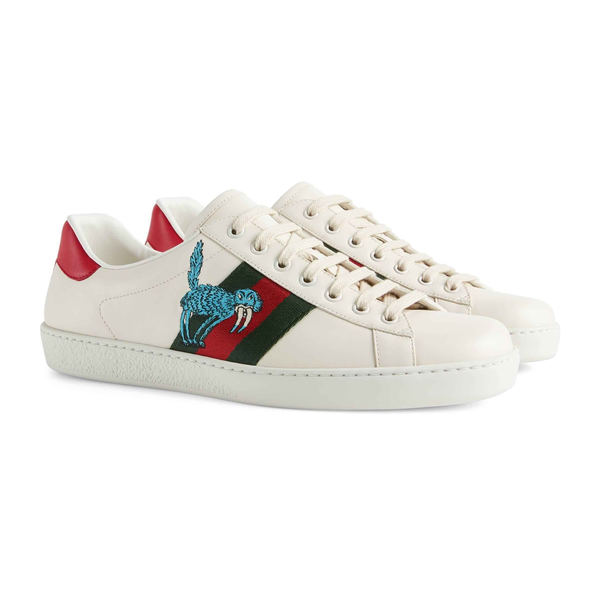 Gucci Leather X Freya Hartas Ace Low-top Sneakers for Men - Save 