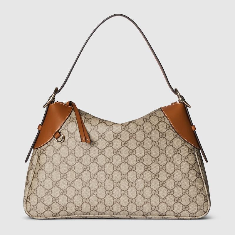 Gucci Gg Emblem Large Shoulder Bag Gg Canvas in Brown Lyst UK