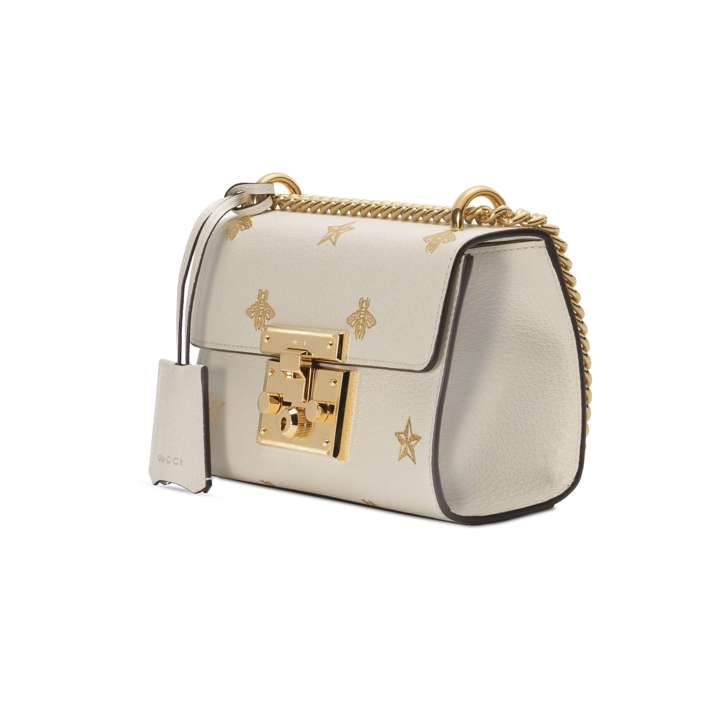 gucci padlock bee star