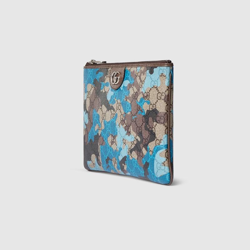Gucci Gg Pouch in Blue for Men | Lyst UK