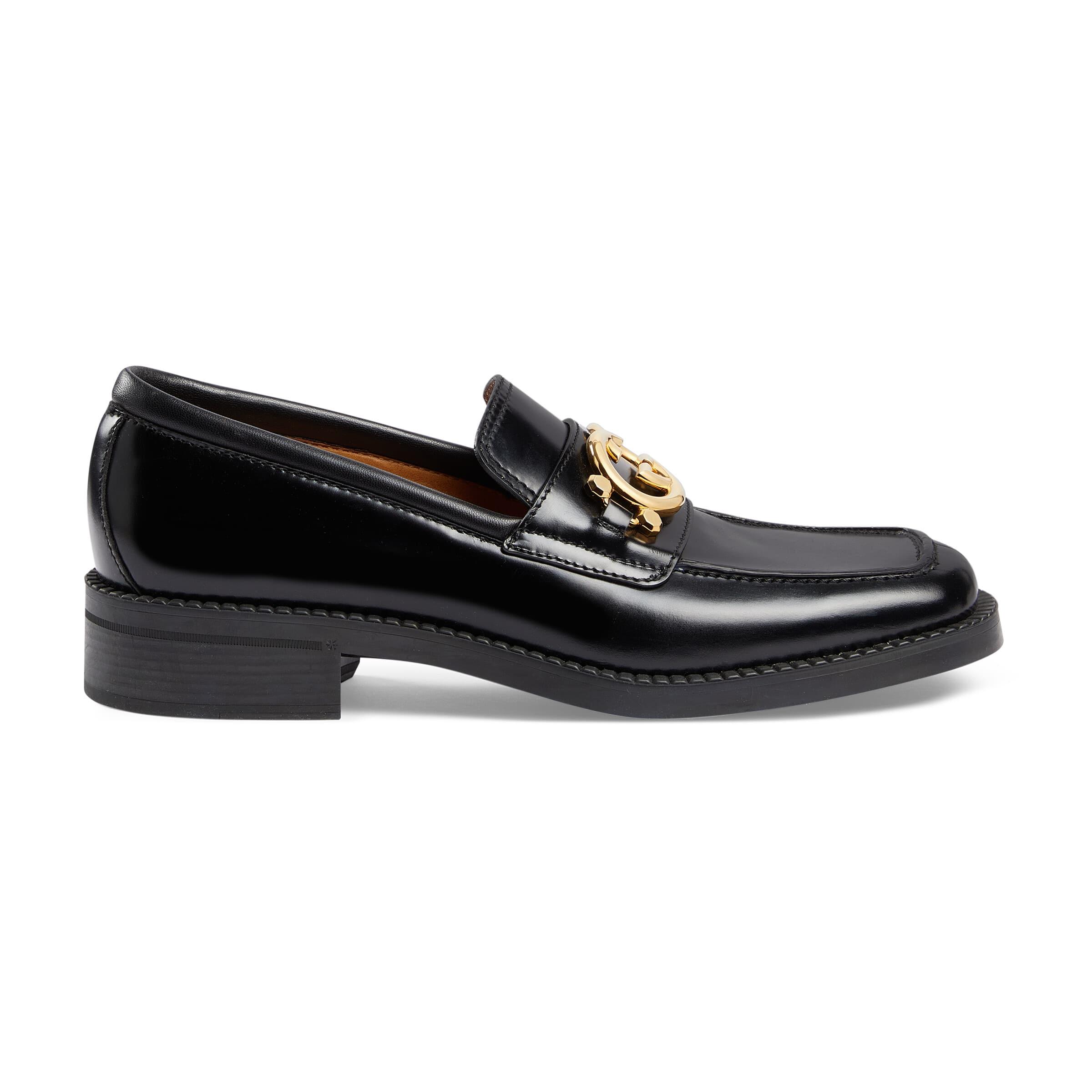 Gucci Loafer With Interlocking G in Black for Men Lyst UK